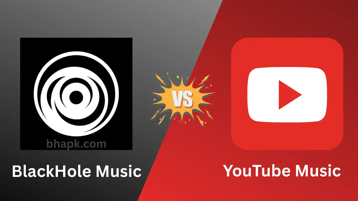 Blackhole music vs youtube music