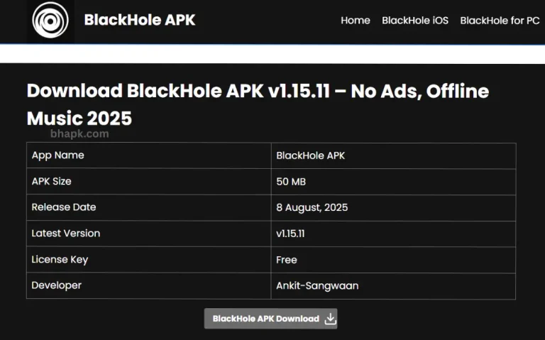Download BlackHole APK